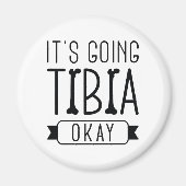 Aimant Ça va bien Tibia (Devant)