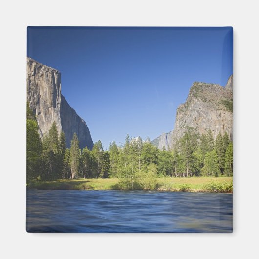 Aimant CA, Yosemite NP, Vallée avec El Capitan, (Devant)