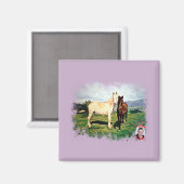 Aimant Caballos/Cabalos/Chevaux (Recto/Verso)