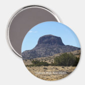 Aimant Cabezon Peak, Nouveau-Mexique (Recto/Verso)