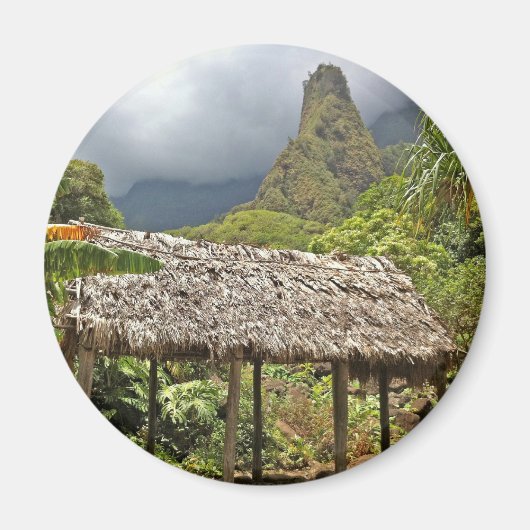 Aimant Cabine dans le Parc d'Etat de la Vallée d'Iao, Mau (Devant)