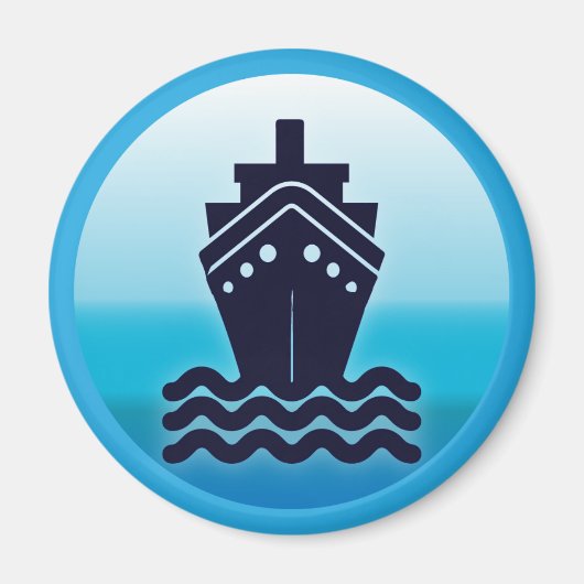 Aimant Cabine de bateau de croisière Marqueur de porte (Devant)