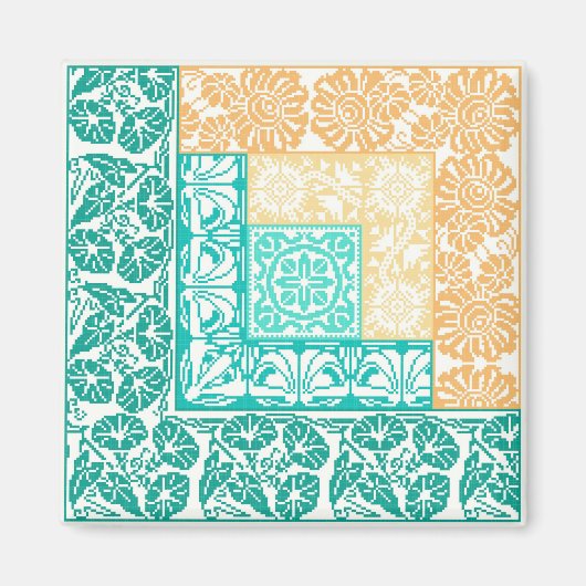 Aimant Cabine de journal été (Devant)