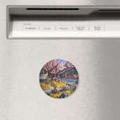 Aimant Cabine par la peinture à l'huile du lac (In Situ (Lave-vaisselle))