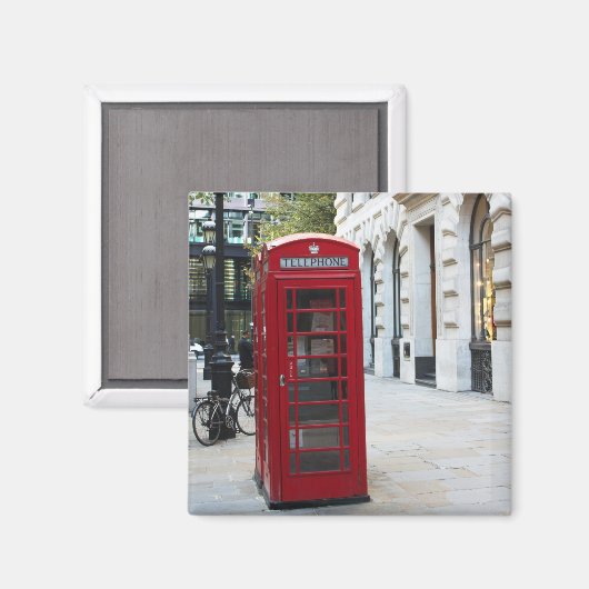 Aimant Cabine téléphonique (Recto/Verso)