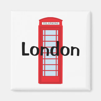 Aimant Cabine téléphonique de Londres