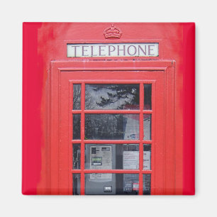 Aimant Cabine téléphonique rouge de Londres