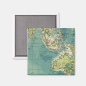 Aimant Câbles de l'océan Indien, stations sans fil (Recto/Verso)