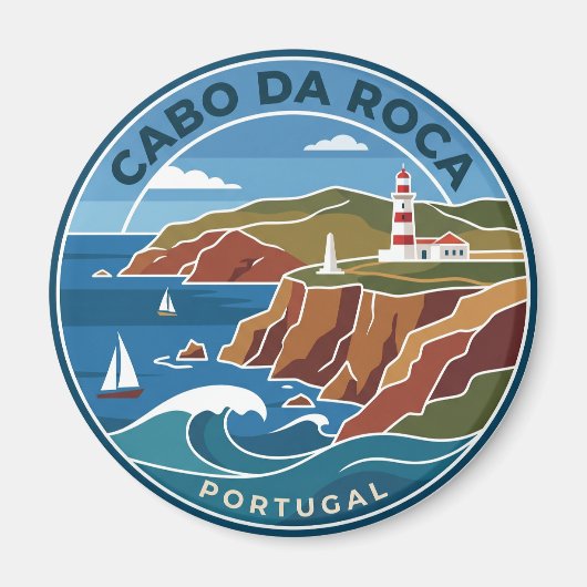 Aimant Cabo da Roca Portugal (Devant)