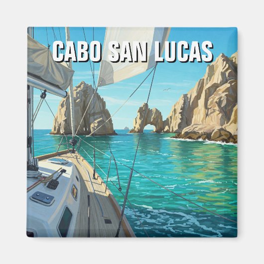 Aimant Cabo San Lucas Mexique El Arco Voyage (Devant)