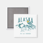 Aimant cacahuètes | Alaska La Dernière frontière (Recto/Verso)