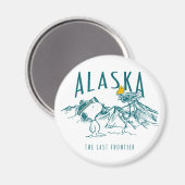 Aimant cacahuètes | Alaska La Dernière frontière (Recto/Verso)