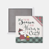 Aimant cacahuètes | C'Est La Saison D'Être Cosy (Recto/Verso)