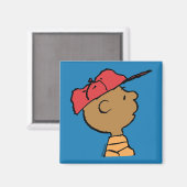 Aimant cacahuètes | Franklin Baseball Casquette (Recto/Verso)