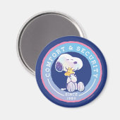 Aimant cacahuètes | Insigne de confort et de sécurité ble (Recto/Verso)