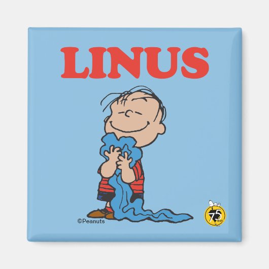 Aimant cacahuètes | Linus Blanket Smile (Devant)