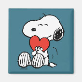 Aimant cacahuètes | Saint Valentin | Snoopy Heart Hug (Devant)