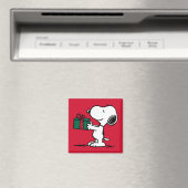 Aimant cacahuètes | Snoopy Christmas Gift Giver (In Situ (Lave-vaisselle))