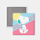 Aimant cacahuètes | Snoopy Deco Dreams Sun (Recto/Verso)