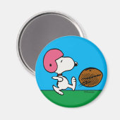 Aimant cacahuètes | Snoopy Football Kicker (Recto/Verso)