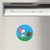 Aimant cacahuètes | Snoopy Football Kicker (In Situ (Lave-vaisselle))
