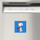 Aimant cacahuètes | Snoopy L'As Volant (In Situ (Lave-vaisselle))