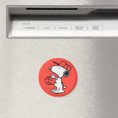 Aimant cacahuètes | Snoopy Making the Catch (In Situ (Lave-vaisselle))