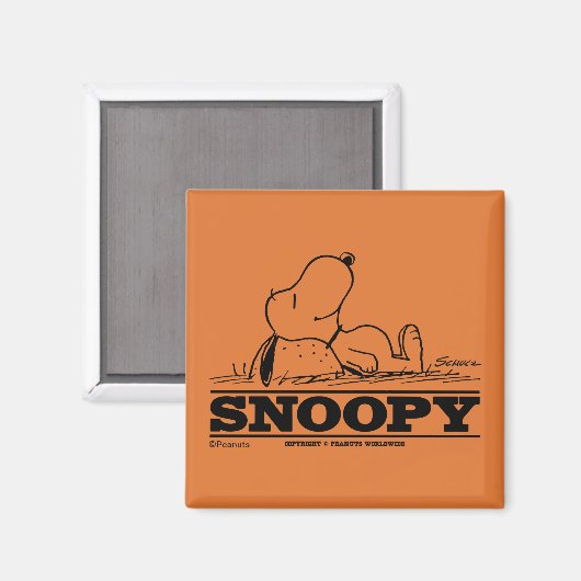 Aimant cacahuètes | Snoopy Reest Break (Recto/Verso)