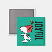 Aimant cacahuètes | Snoopy Winter Beanie Casquette (Recto/Verso)