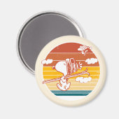 Aimant cacahuètes | Snoopy & Woodstock Ski Trip (Recto/Verso)