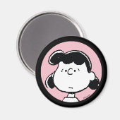 Aimant cacahuètes | Visages de Lucy (Recto/Verso)