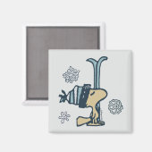 Aimant cacahuètes | Woodstock Ski Pro (Recto/Verso)