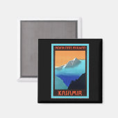 Aimant Cachemire ~ Vintage voyage (Recto/Verso)