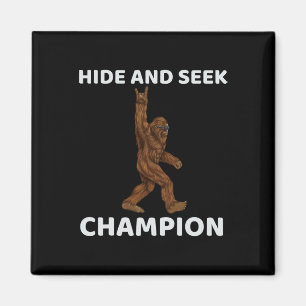 Aimant Cacher Et Chercher Champion Bigfoot Fun Dit Big Fo