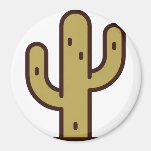 Aimant cactus (Devant)