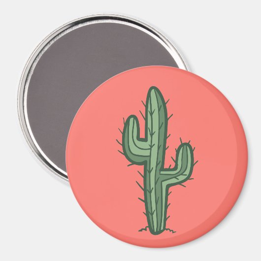 Aimant Cactus (Recto/Verso)