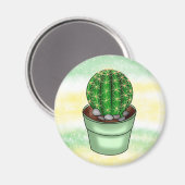 Aimant Cactus à main succulent (Recto/Verso)