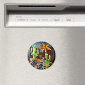 Aimant Cactus dans le sud-ouest (In Situ (Lave-vaisselle))