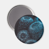 Aimant Cactus foncé (Recto/Verso)