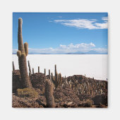 Aimant Cactus géant à l'aimant Salar de Uyuni (Devant)