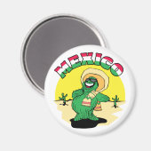 Aimant Cactus mexicain (Recto/Verso)