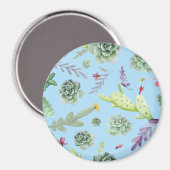 Aimant Cactus Motif 10 (Recto/Verso)