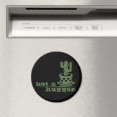 Aimant Cactus Pas un gros cactus drôle dire (In Situ (Lave-vaisselle))