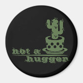 Aimant Cactus Pas un gros cactus drôle dire (Devant)