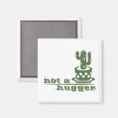 Aimant Cactus Pas un gros cactus drôle dire (Recto/Verso)