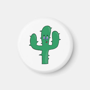 Aimant Cactus souriant