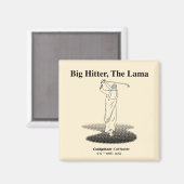 Aimant Caddyshack | Big Hitter, Le Lama (Recto/Verso)