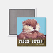 Aimant Caddyshack | Freeze, Gopher ! (Recto/Verso)