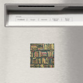 Aimant cadeau amoureux de bibliothèque cool (In Situ (Lave-vaisselle))
