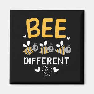 Aimant Cadeau apiculteur Abeille différente
